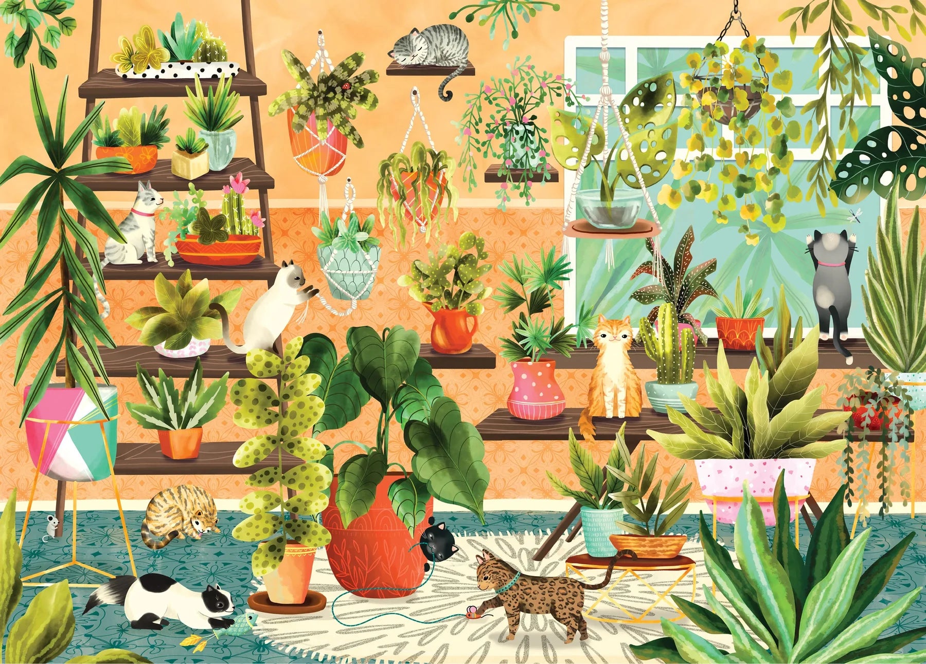 House Of Cats, 1000 Piece Puzzle
