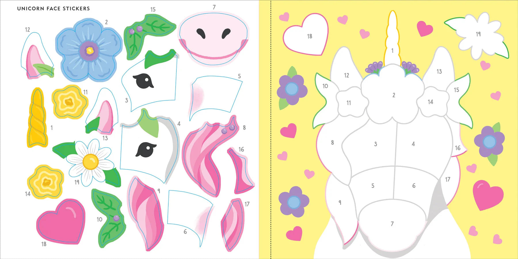 My First Colour-by-Sticker Book, Unicorns & More