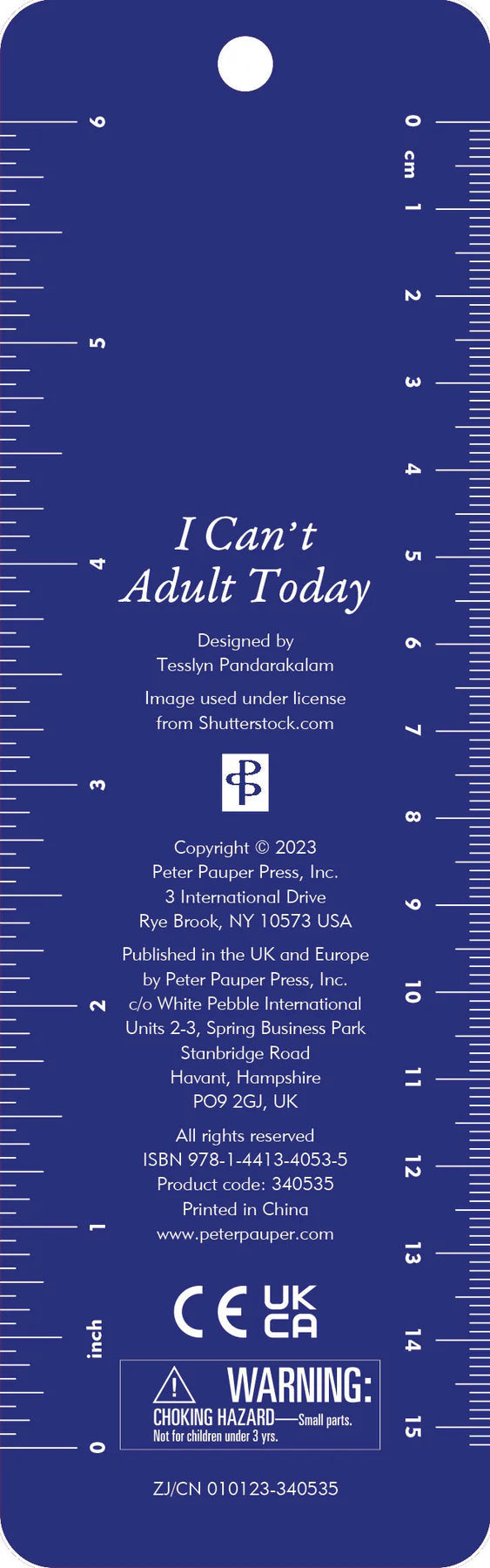 I Can't Adult Today Beaded Bookmark