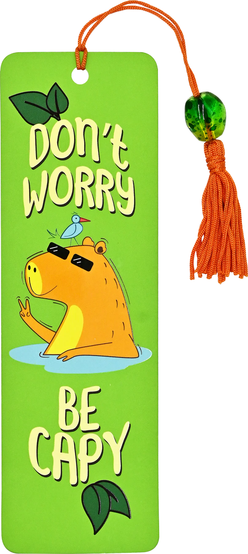 Capybara Beaded Bookmark
