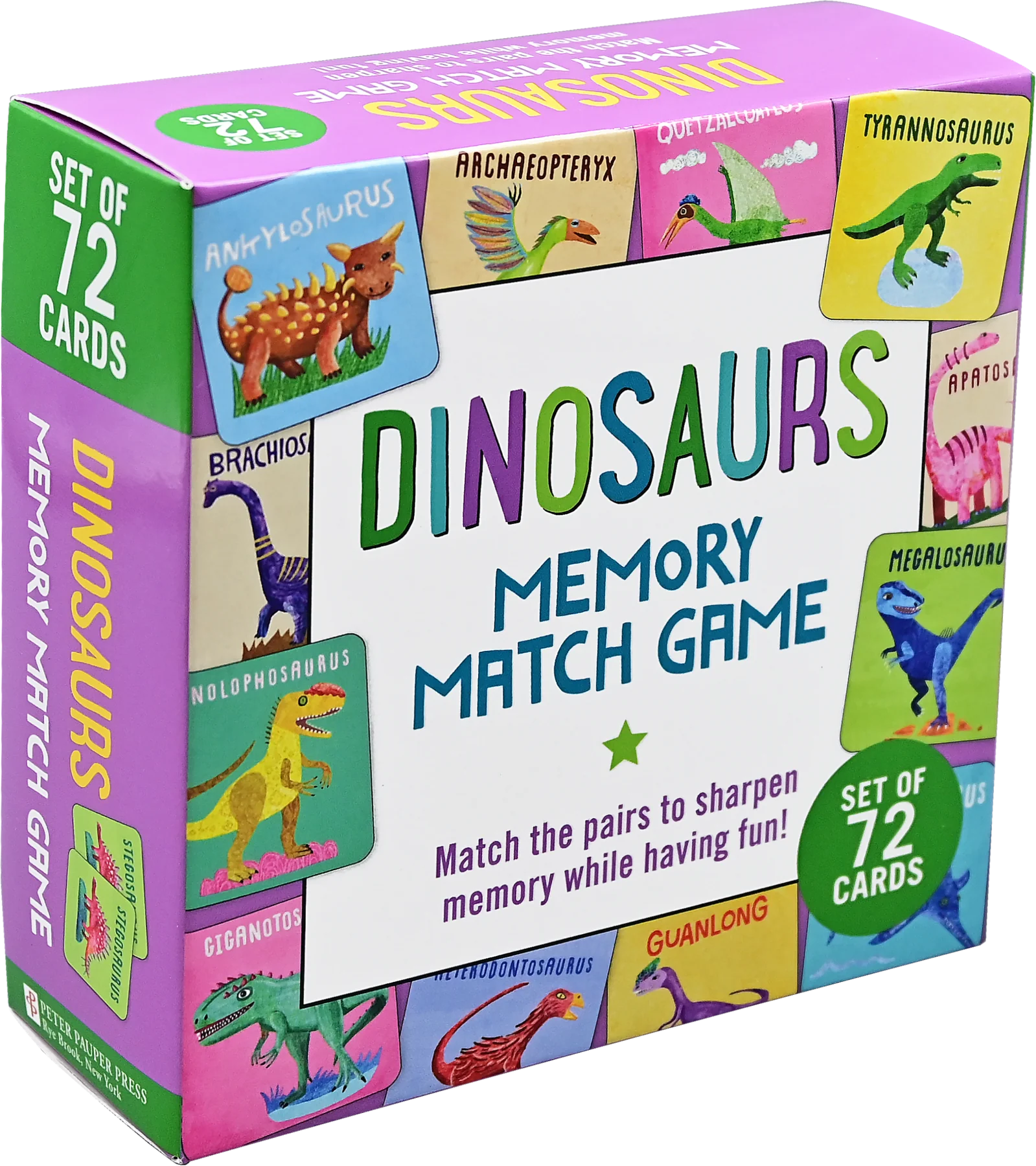 Dinosaurs Memory Match Game