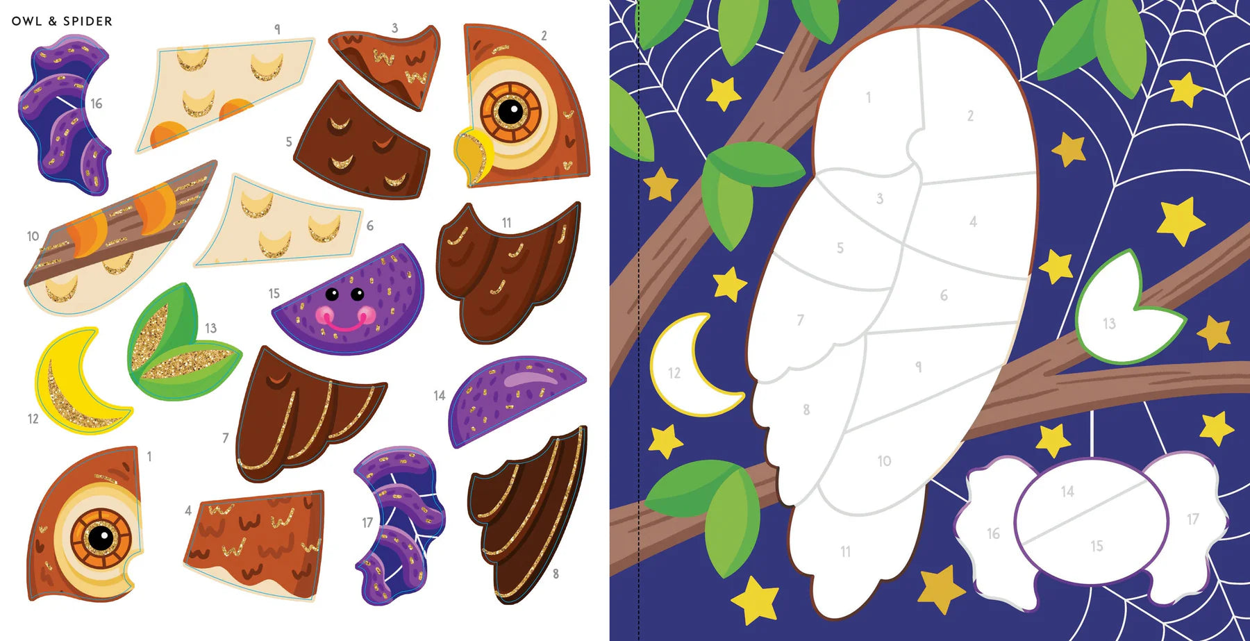 My First Colour-by-Sticker Book, Halloween