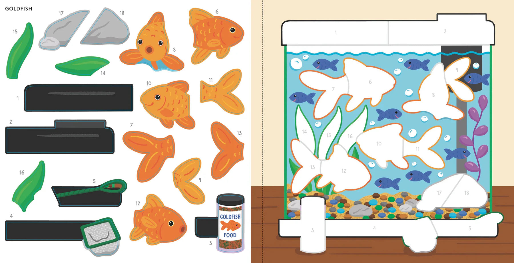 My First Colour-by-Sticker Book, Pets