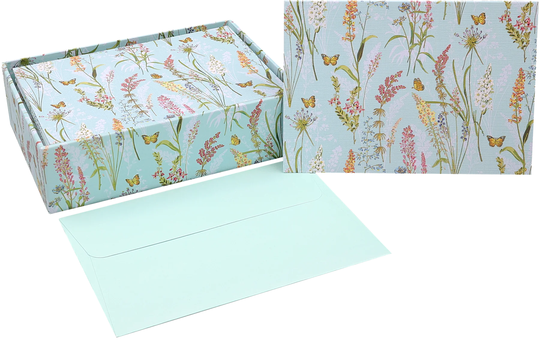 Blooms & Butterflies Note Cards