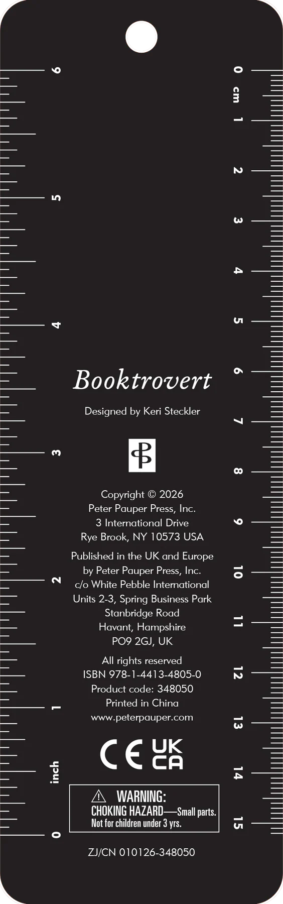 Booktrovert Beaded Bookmark