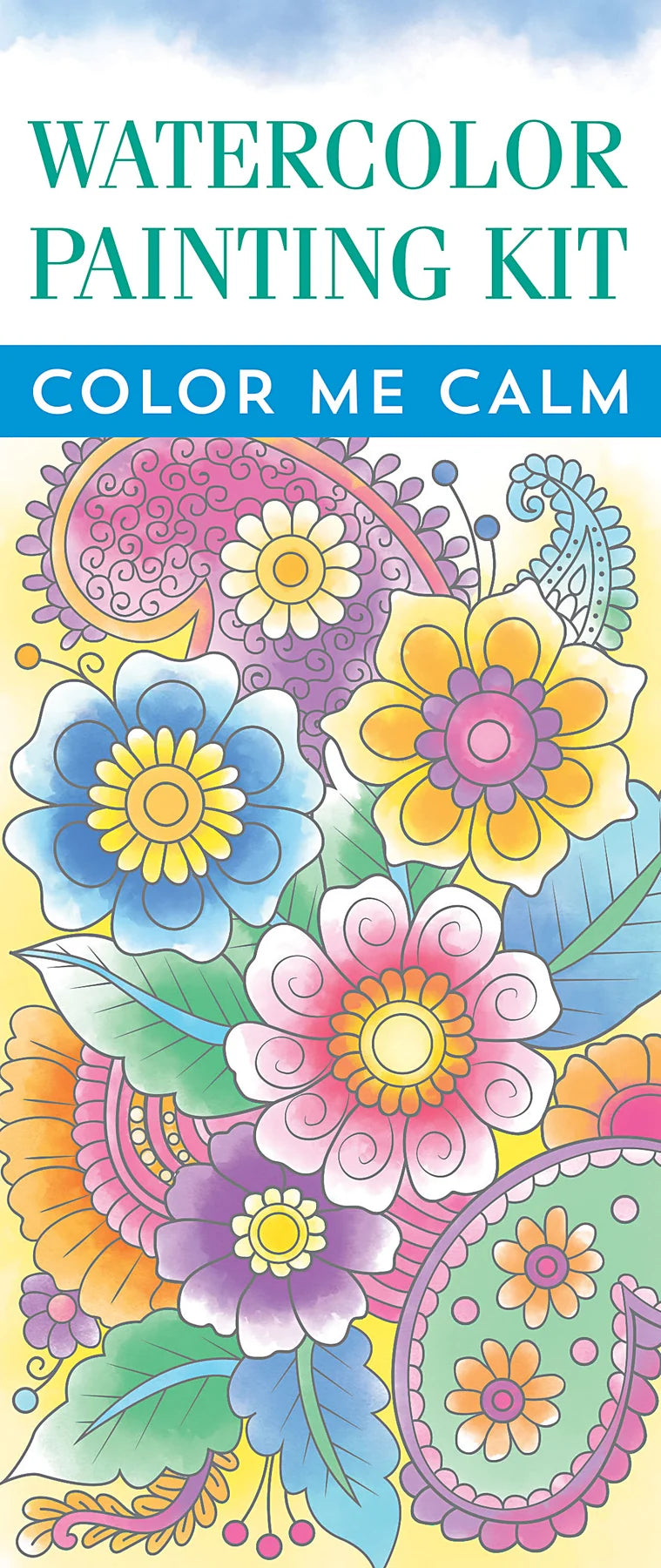 Colour Me Calm Watercolor Painting Kit