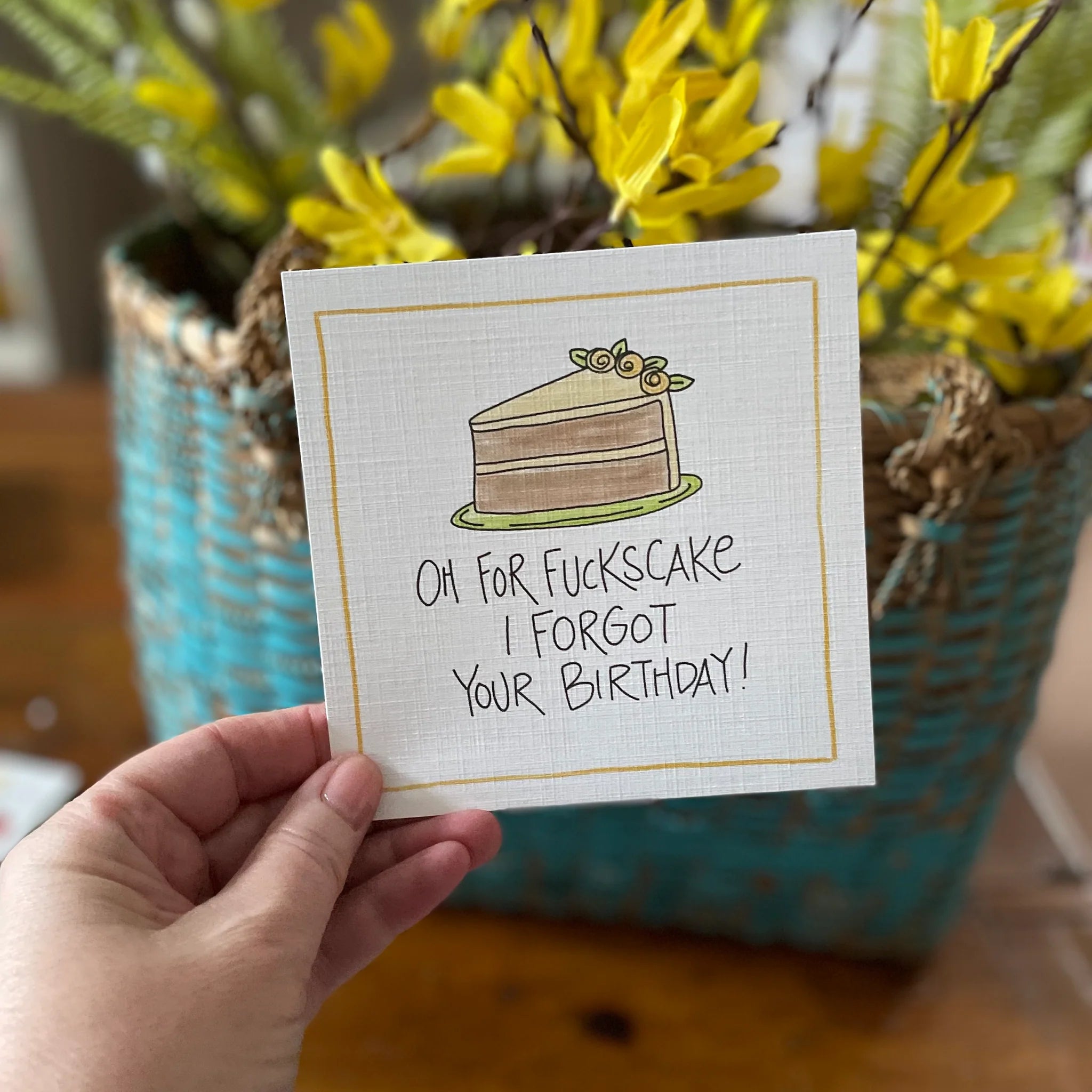 Belated, Greeting Card