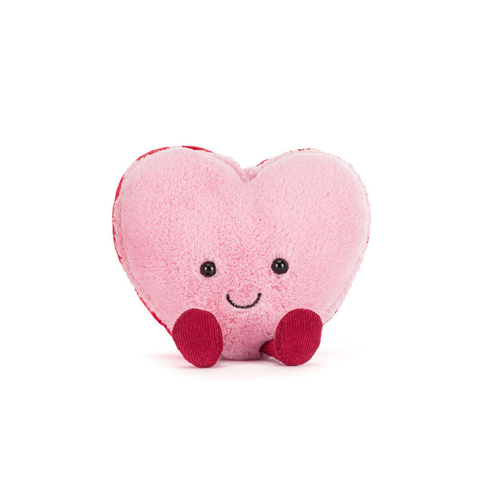 Jellycat Amuseables Colette Heart Macaron (Max 1 Per Purchase)