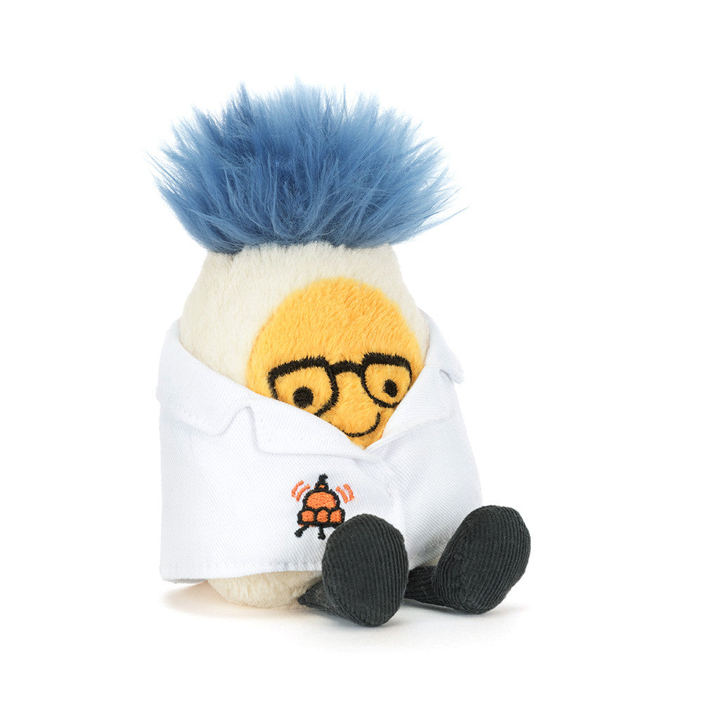 Jellycat Amuseables Boiled Egg Scientist Outfit (Max 2 Per Purchase)