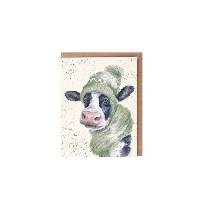 Moo-ry Christmas Enclosure Card