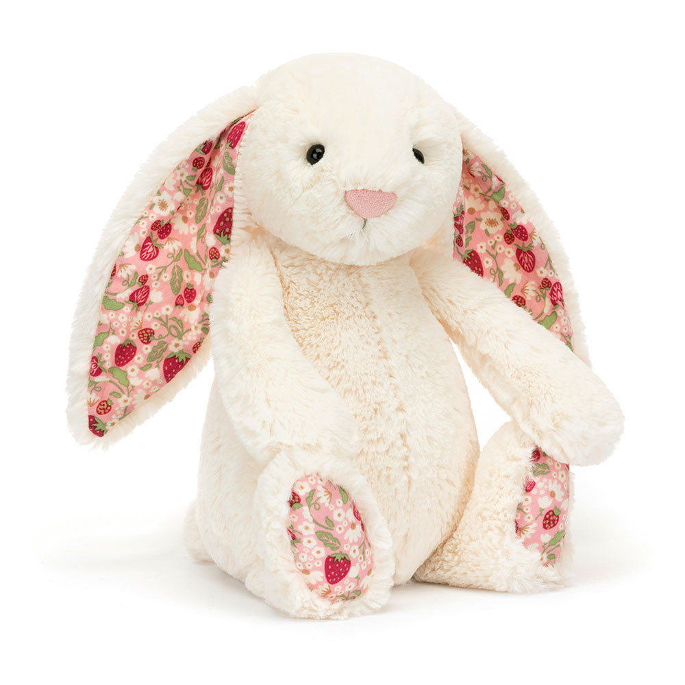 Jellycat Blossom Cream Bunny 'Berry' Little (Max 2 Per Purchase)