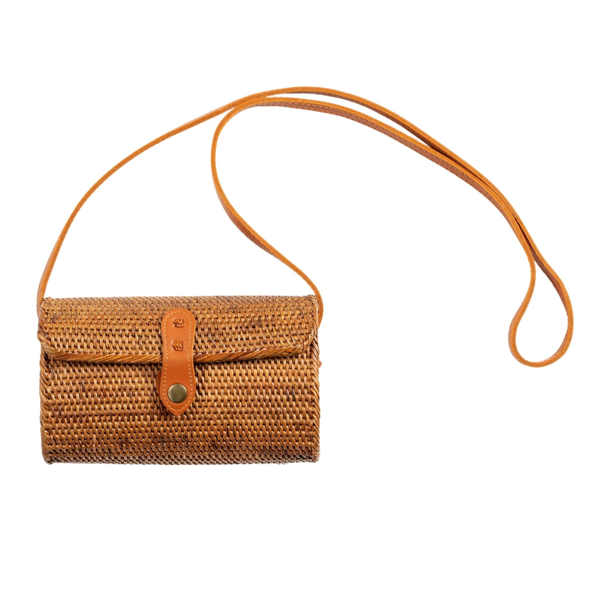 Rectangle Bali Bag in Caramel