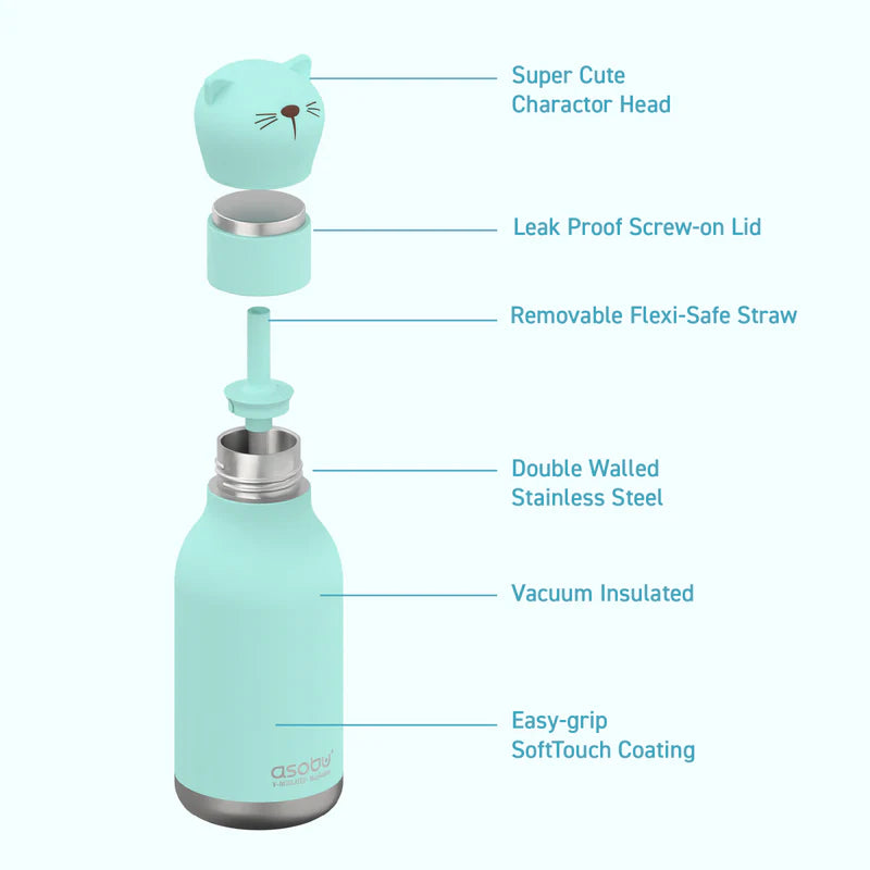 Asobu Kiki The Cat Bestie Bottle