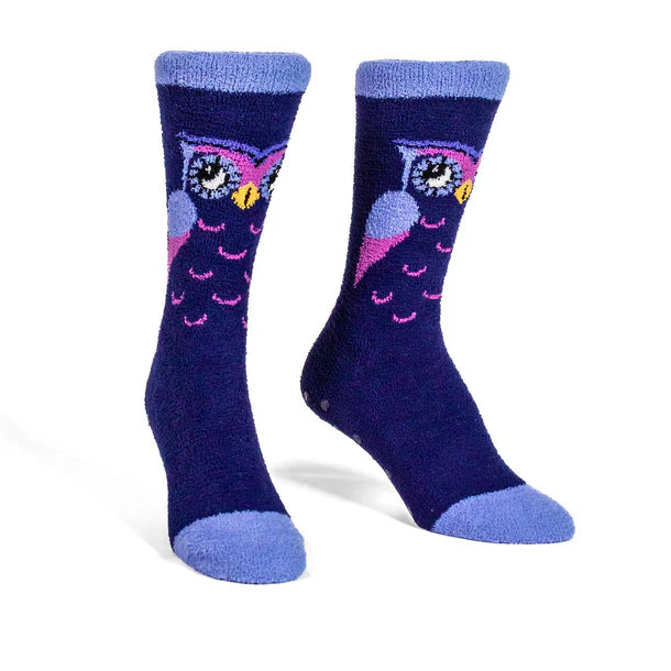 Owl Be There For You, Slipper Socks