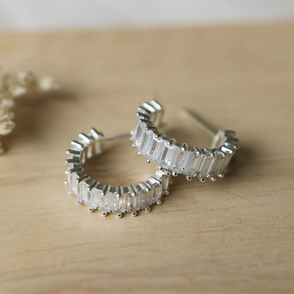 Chara Hoop In Silver