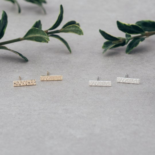 Clever Stud in Silver