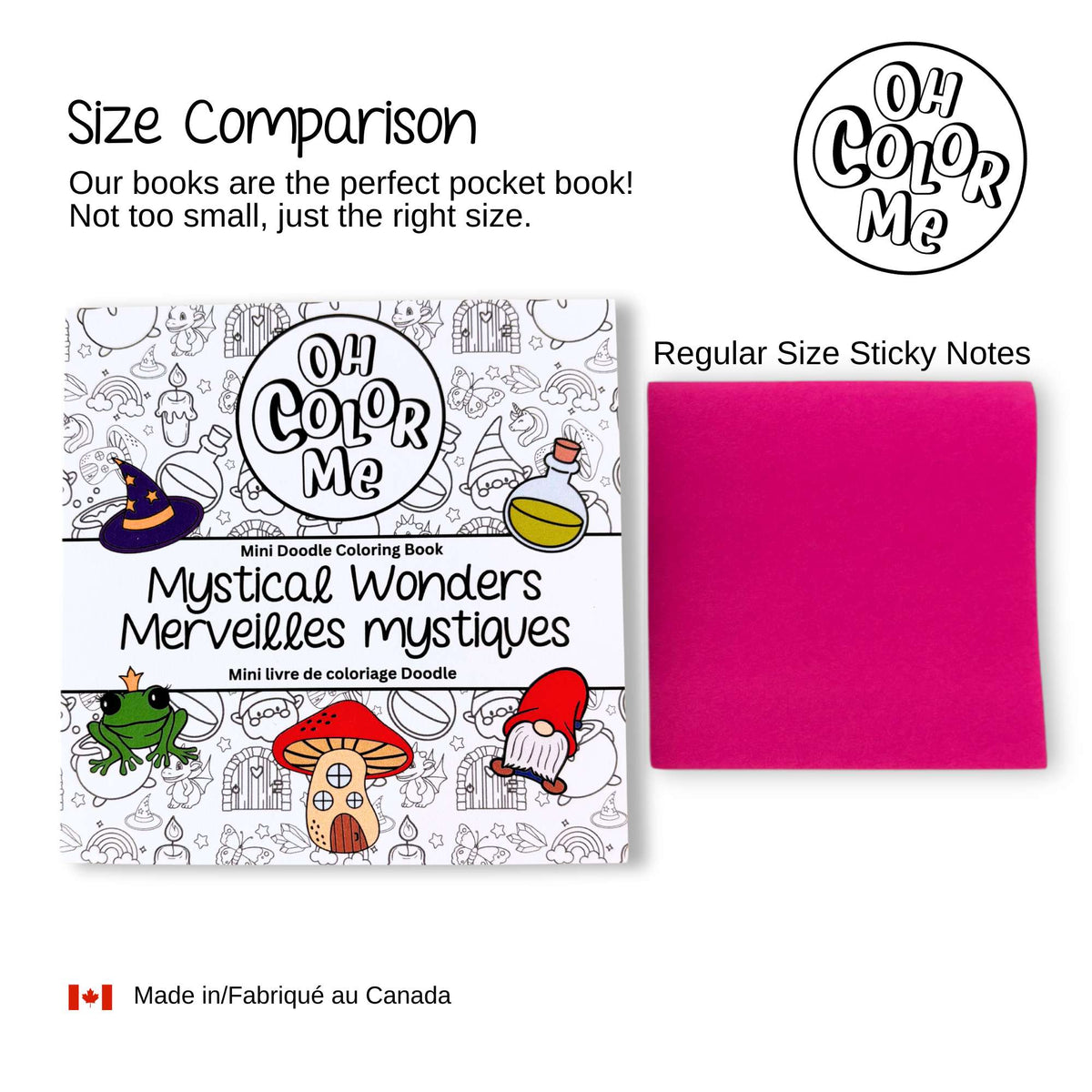 Pattern Escape Mini Coloring Book 🇨🇦