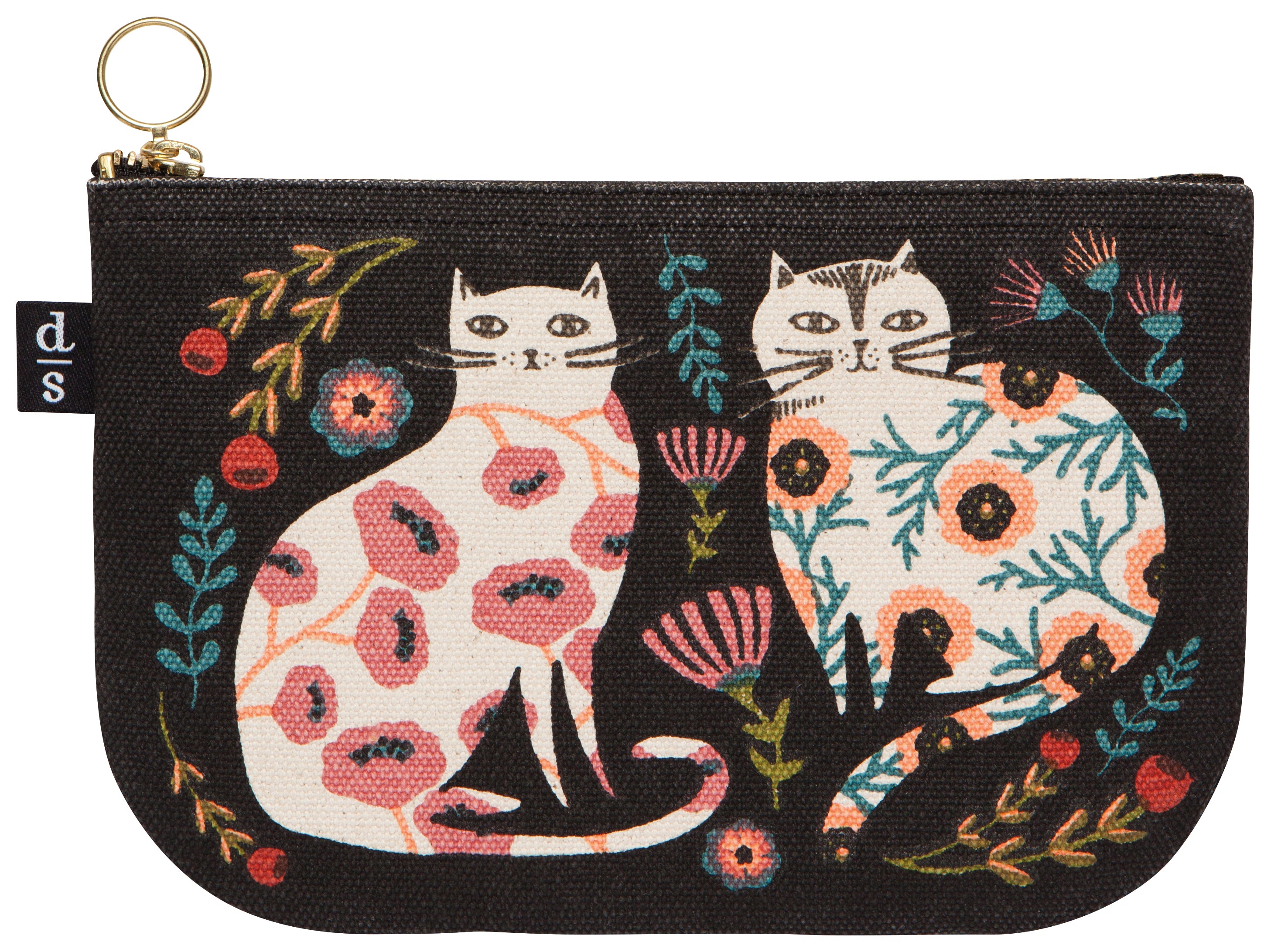 Catbloom Small Zipper Pouch