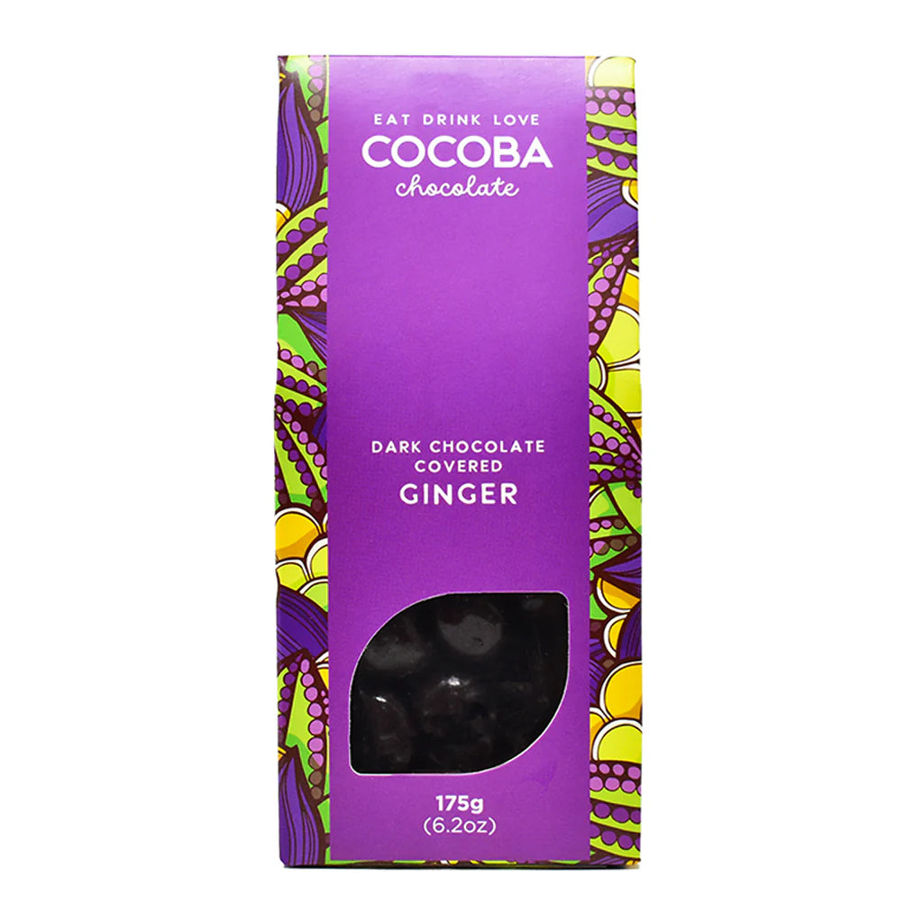 (*15) Cocoba Dark Chocolate Covered Ginger