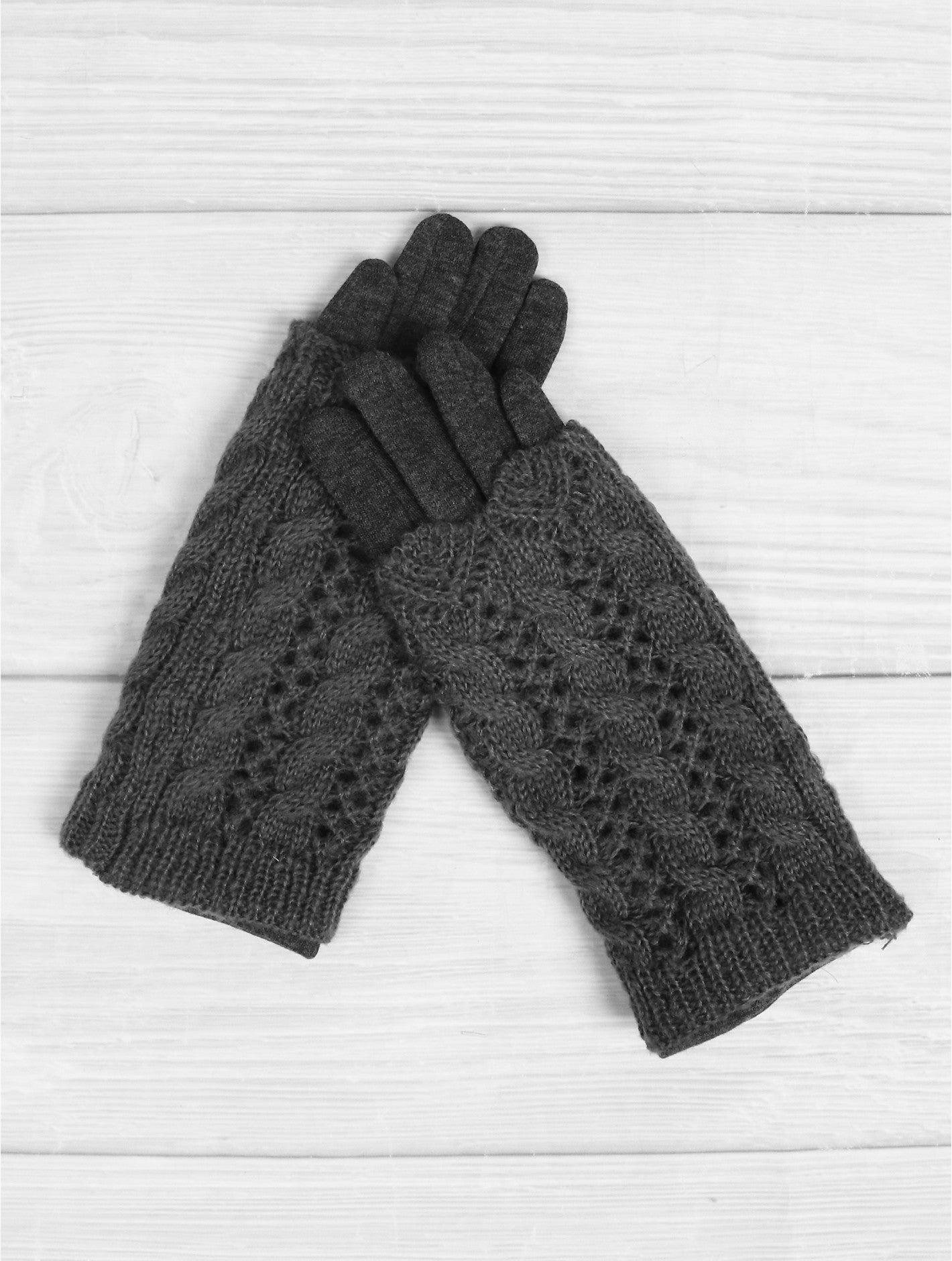 Cozy Cable Knit in Grey