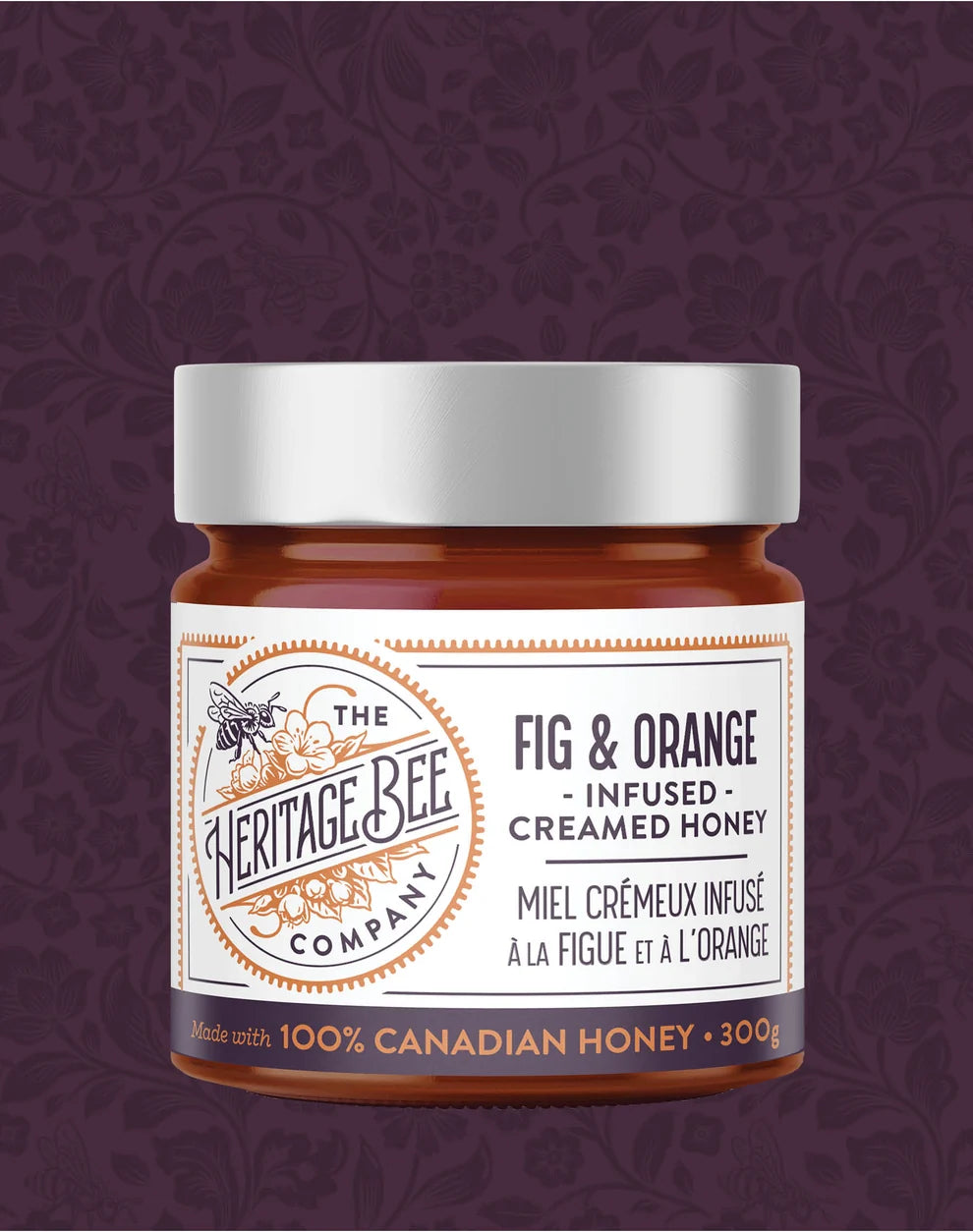 (*15) Fig & Orange Creamed Honey 🇨🇦