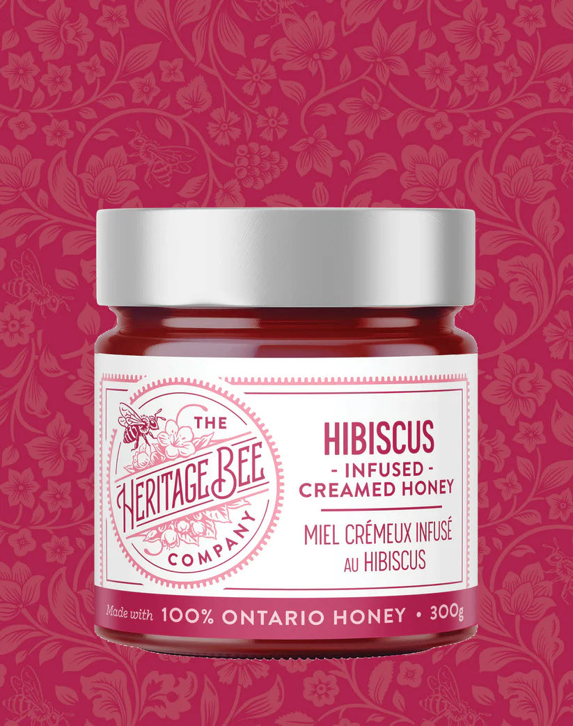 (*15) Hibiscus Creamed Honey