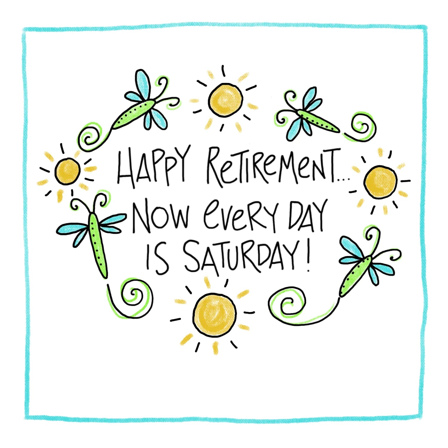 Happy Retirement, Greeting Card