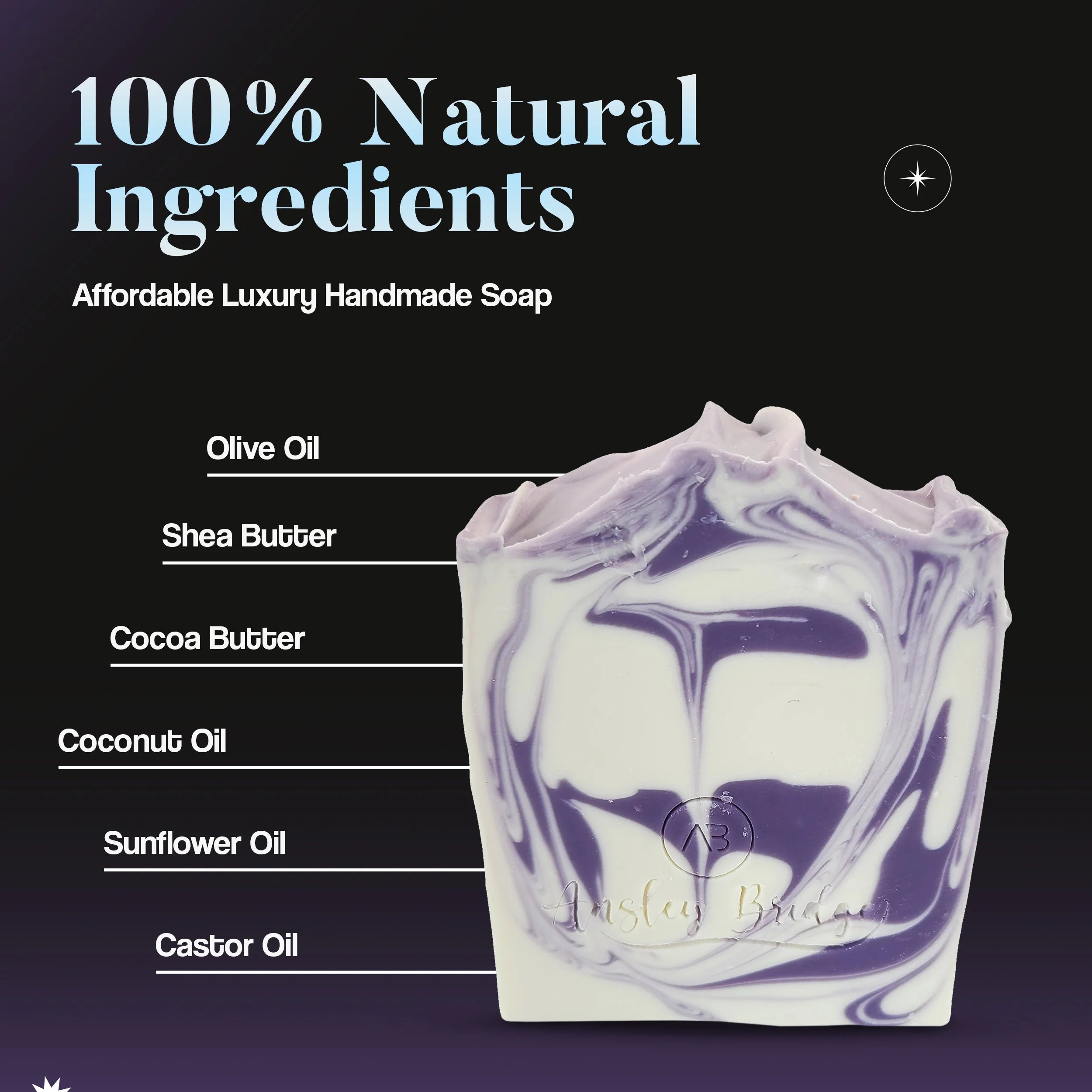 (15*) French Lavender Handmade Soap