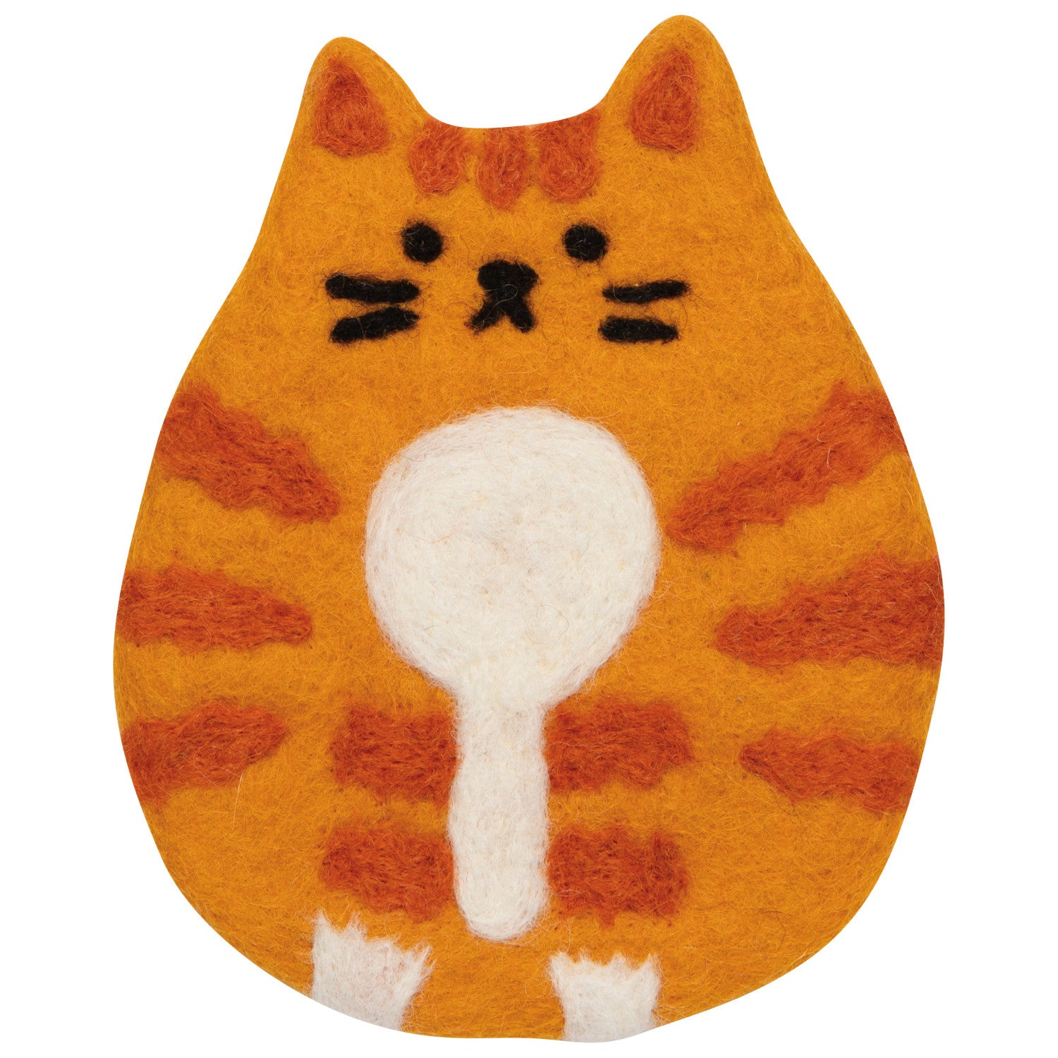 Cat Club Felt Coasters, Set of 4