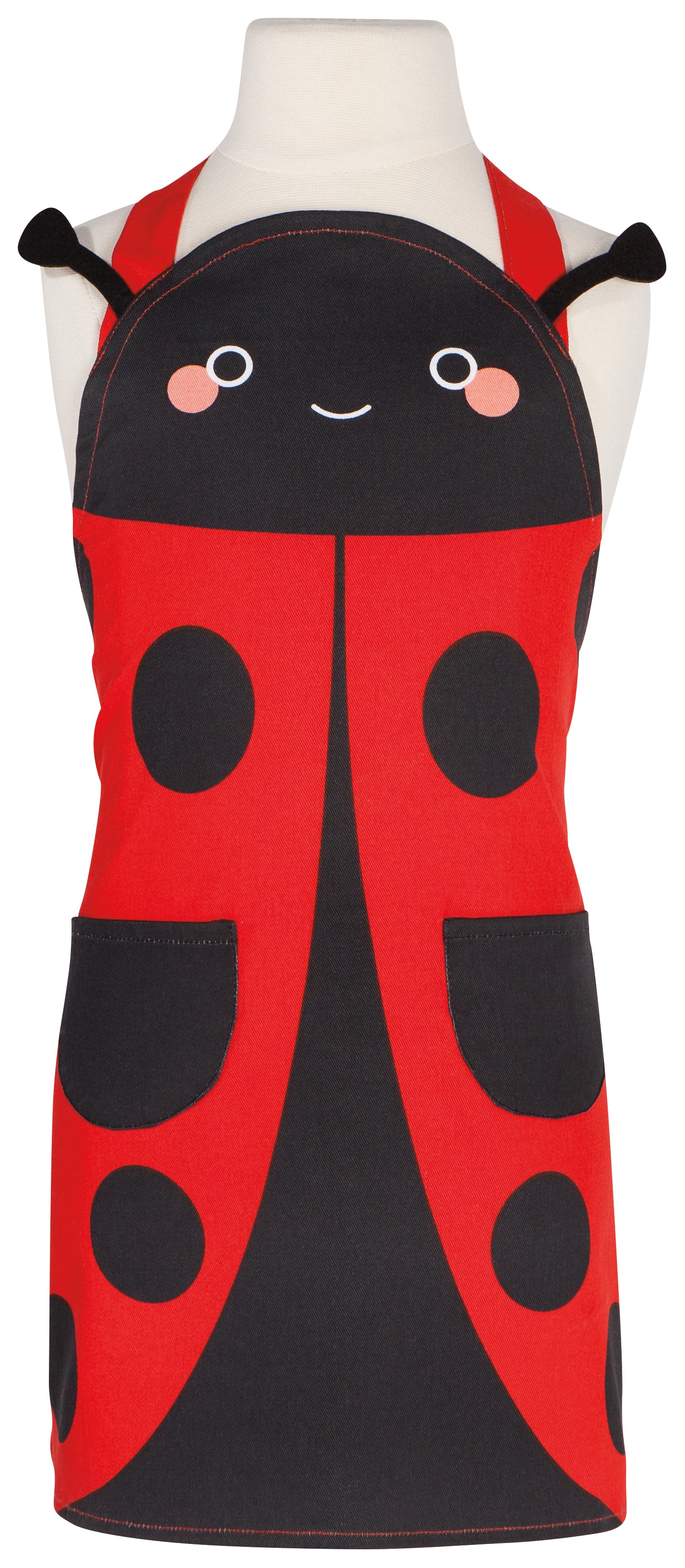 Ladybug Daydream Kids Apron and Hat Set
