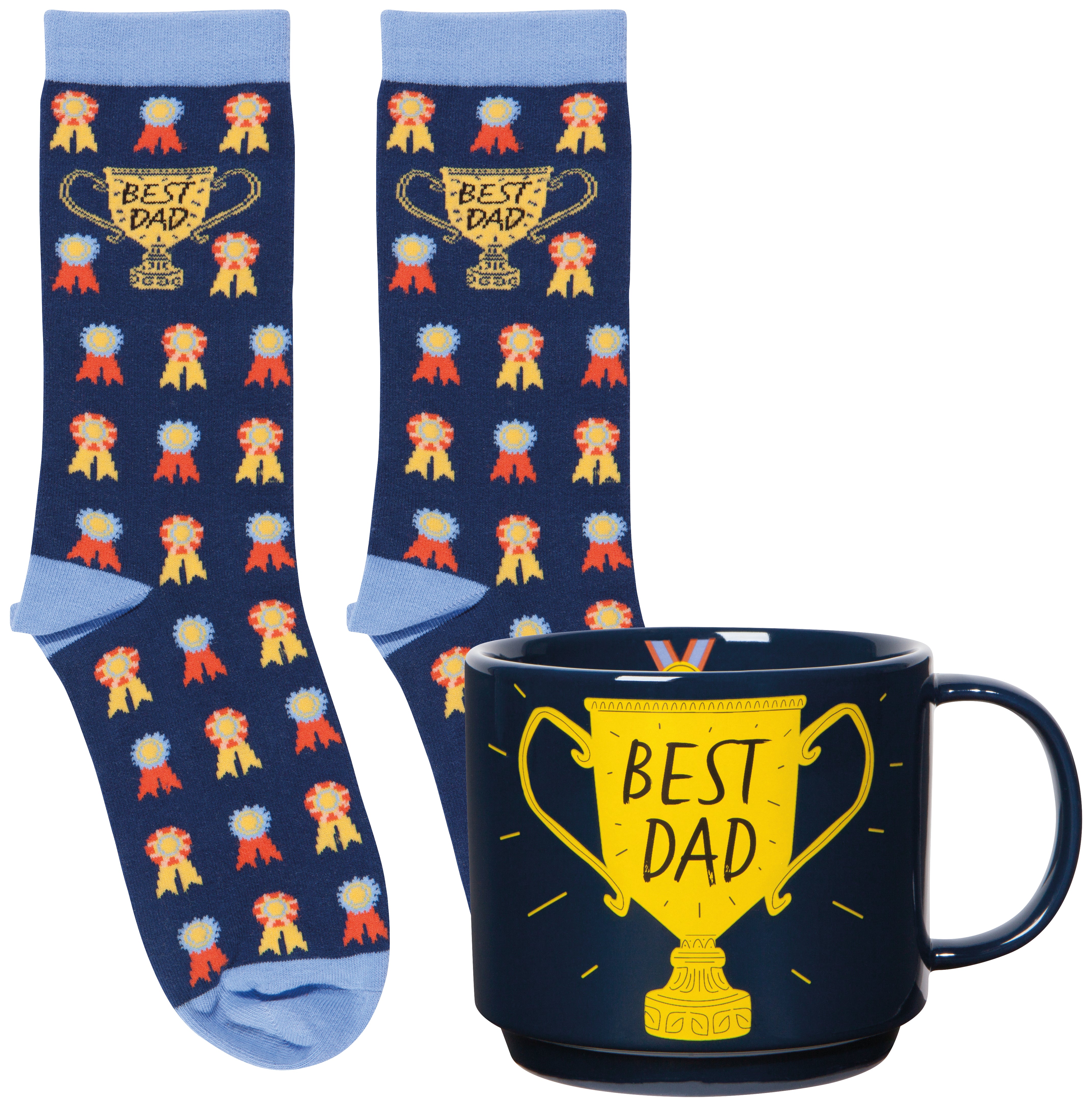 Best Dad Mug & Socks, Set of 2