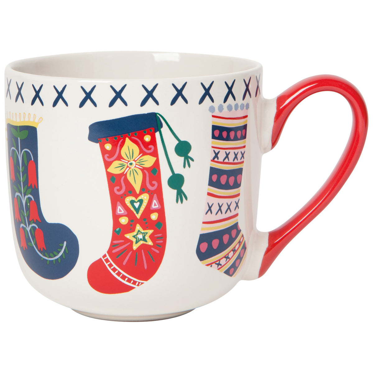 Winter Woolens Christmas Mug and Tea Towel Set