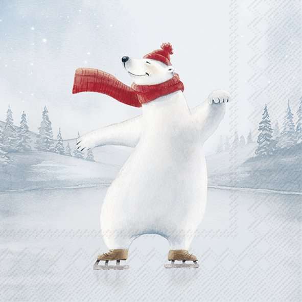 Dancing On Ice Lunch Napkins