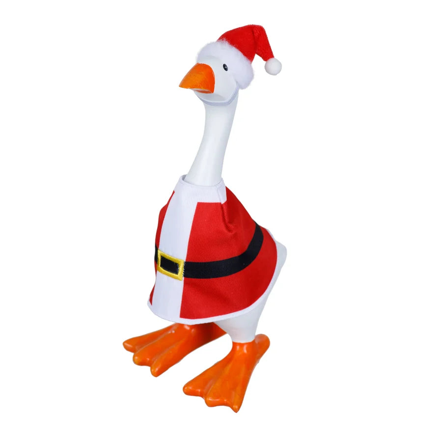 Gordy The Desktop Goose Outfit, Santa Suit