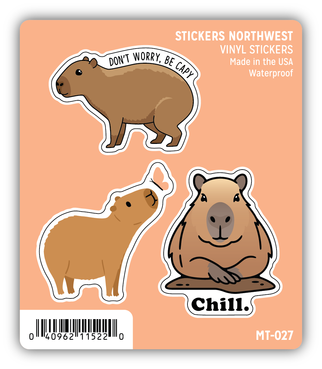 Capybara Mini Trio