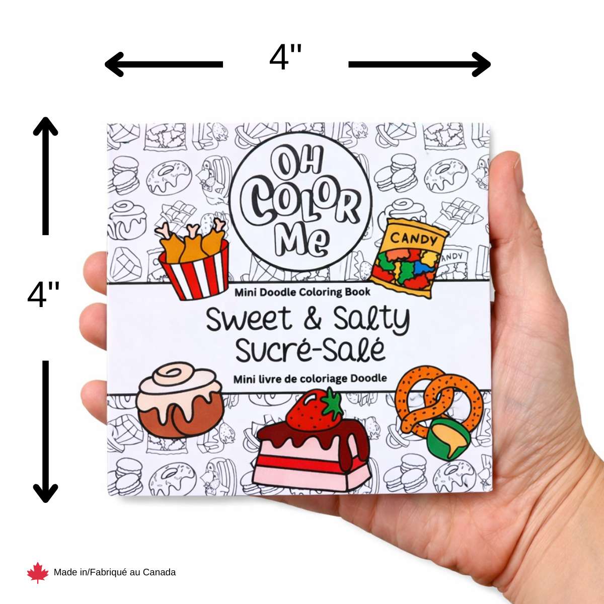 Sweet & Salty Mini Coloring Book 🇨🇦