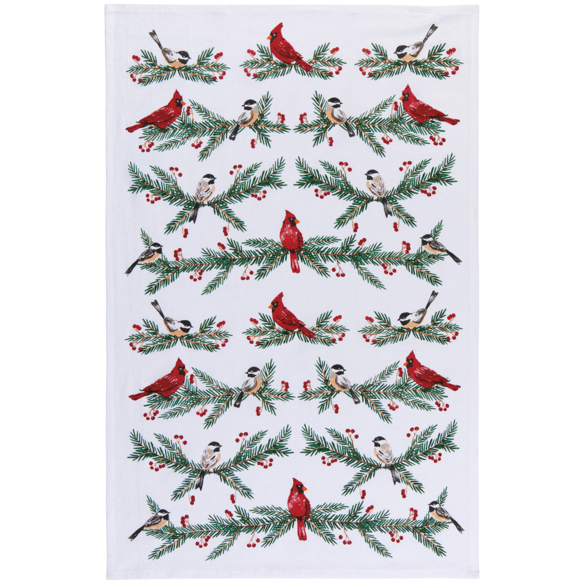 Birds & Boughs Flour Sack Tea Towels, Set of 3