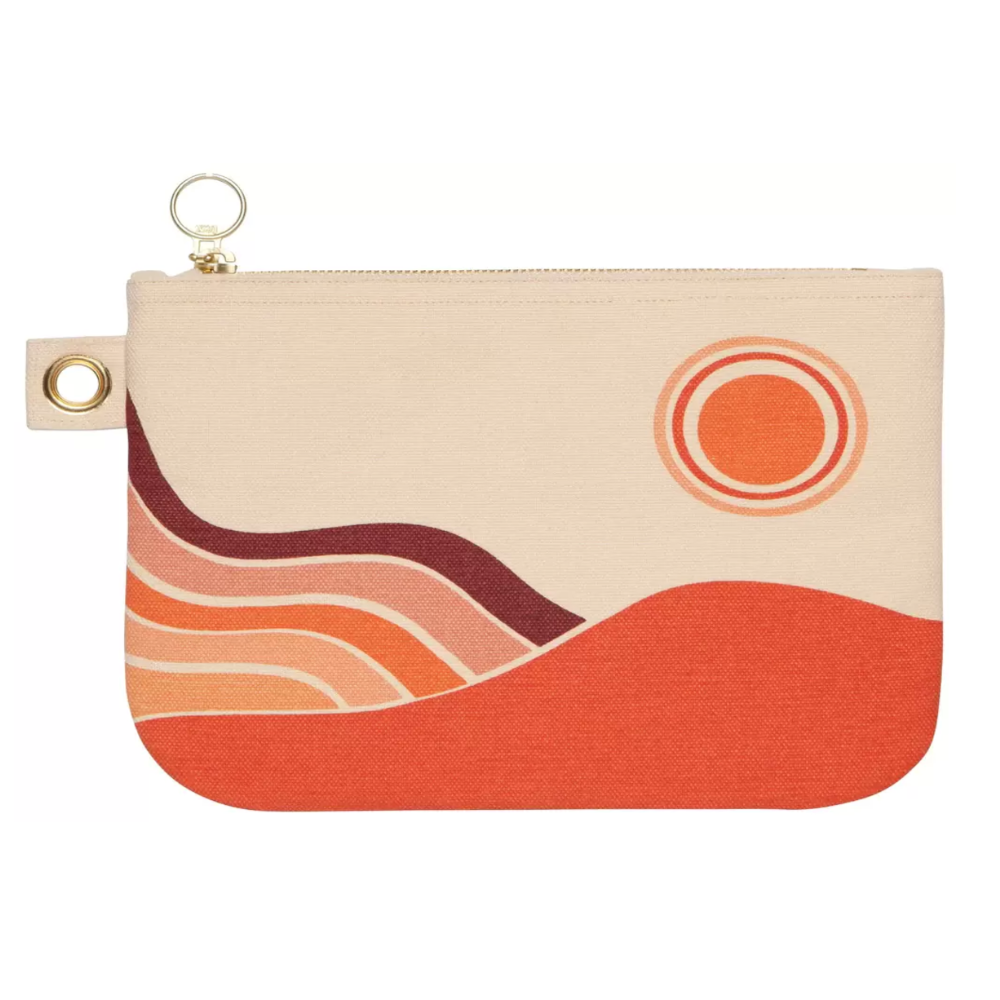 Solstice Large Zipper Pouch