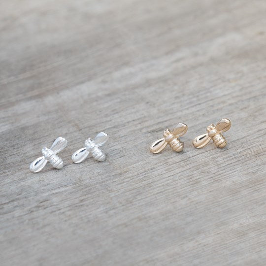 Queen Bee Stud In Silver