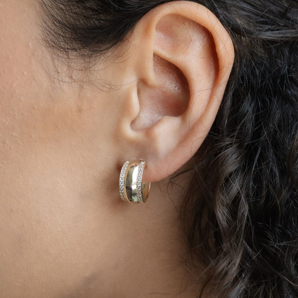 Raisa Hoops In Silver π¨π¦