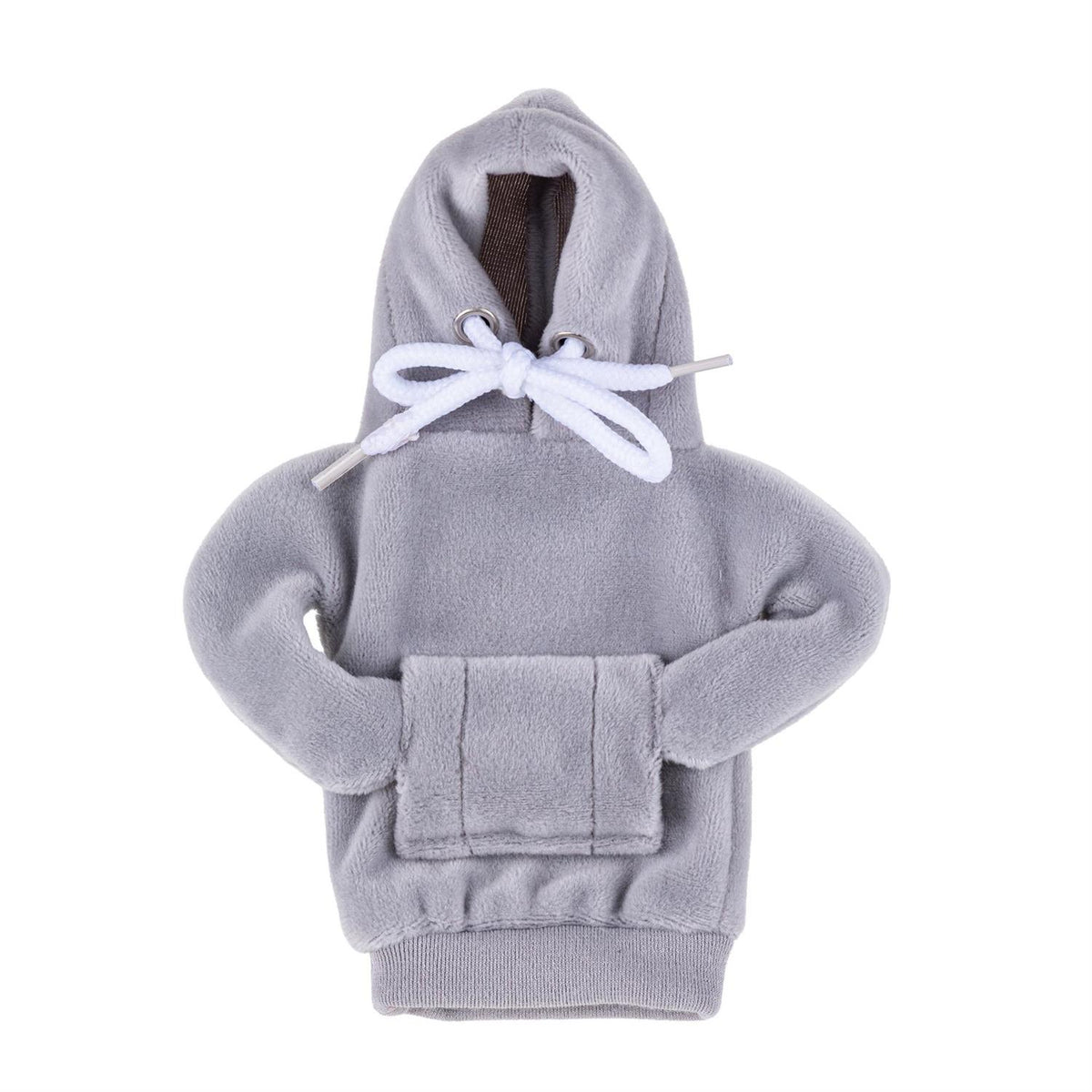 Gordy The Desktop Goose Outfit, Grey Hoodie