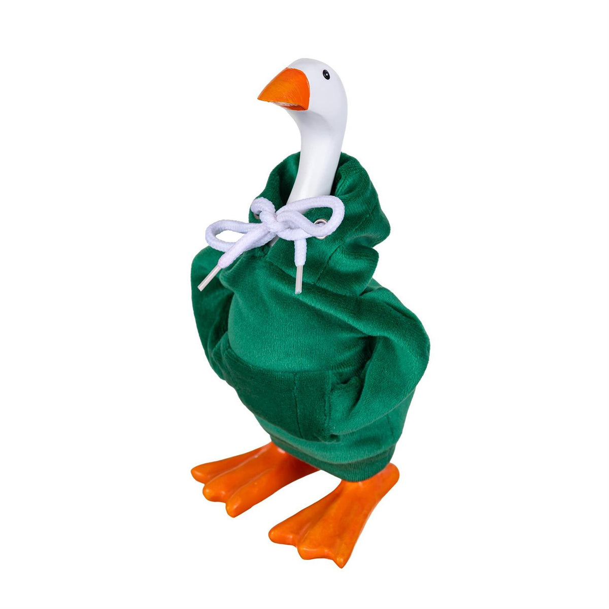 Gordy The Desktop Goose Outfit, Green Hoodie