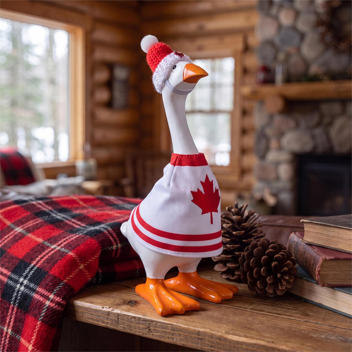 Gordy The Desktop Goose Outfit, Canada
