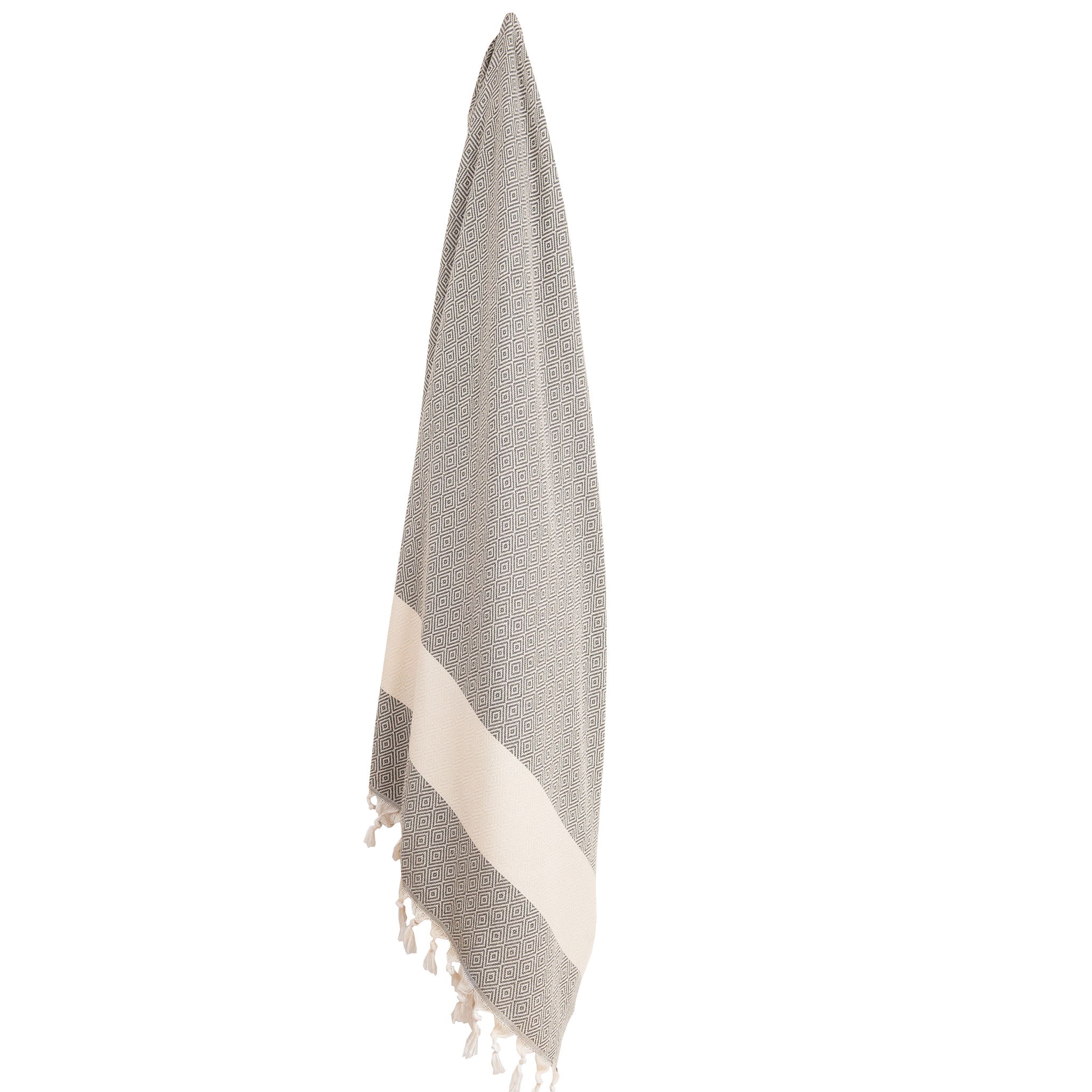 Diamond Towel in Slate