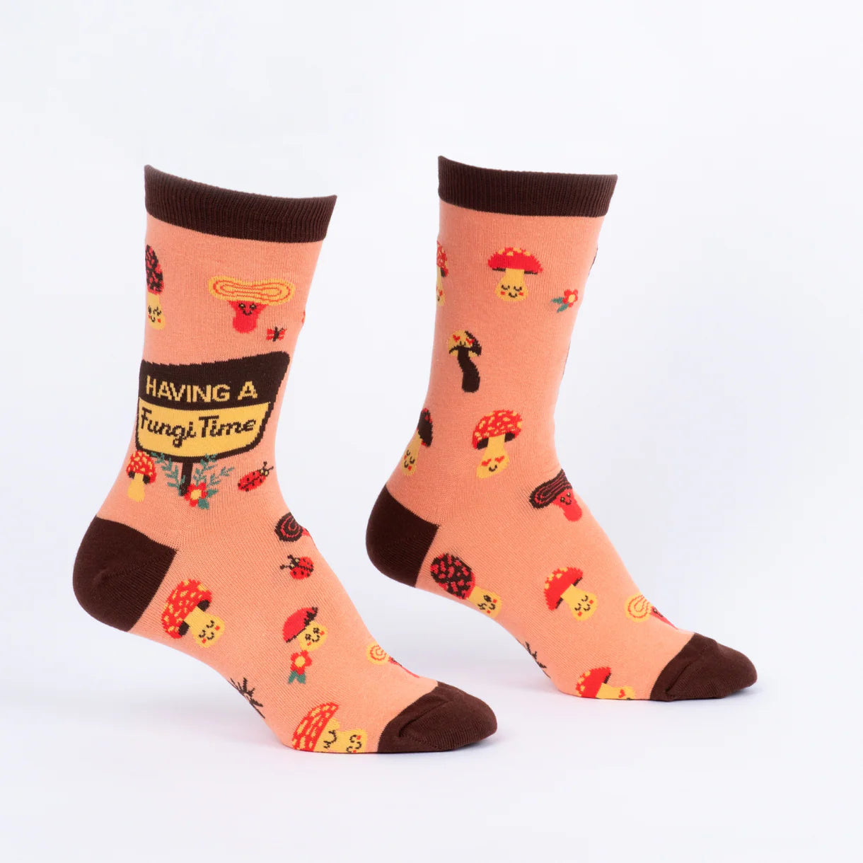 Having a Fungi Time, Crew Socks