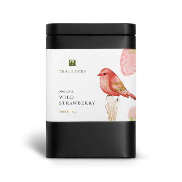 Tealeaves Organic Wild Strawberry, Loose Leaf Tea