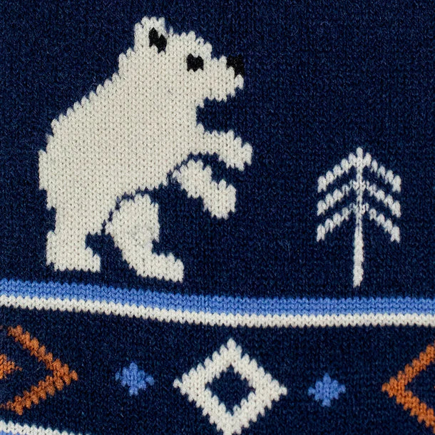 Bear With Me, Wool Crew Socks