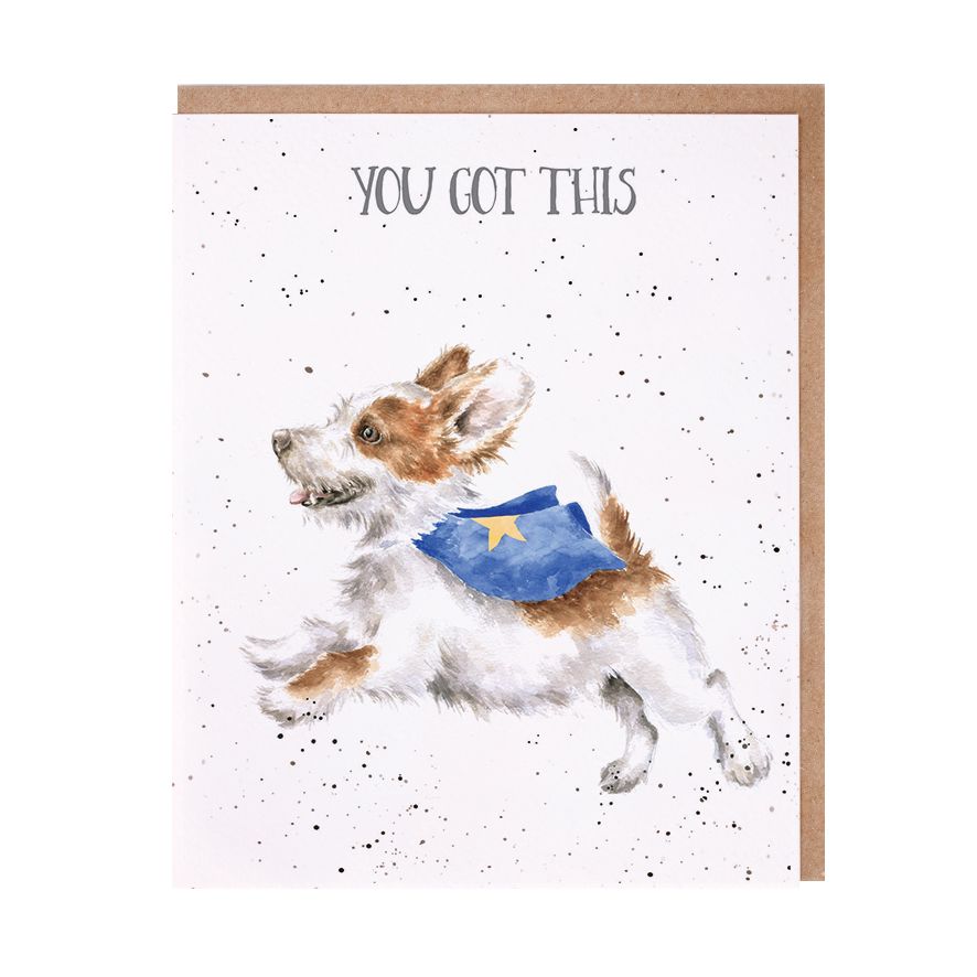 Super Dog Terrier Card