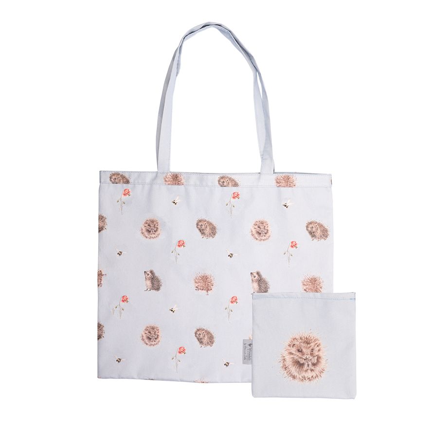 Awakening Hedgehog Foldable Shopping Bag