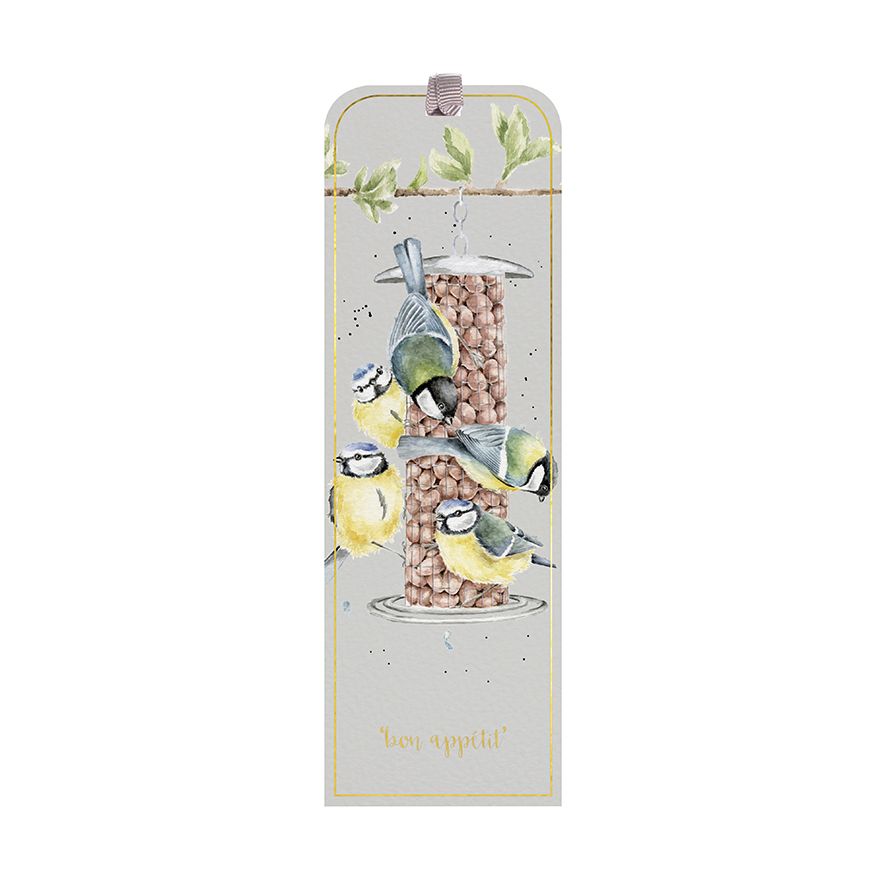 Bon Appetit Blue Bird Bookmark